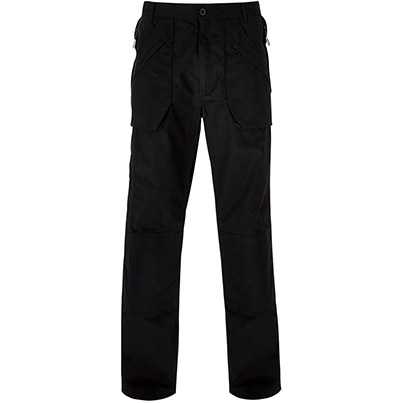 TROJAN Men’s Black Action Work Trousers