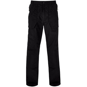 TROJAN Men’s Black Action Work Trousers 46S