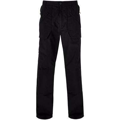 TROJAN Men’s Black Lined Action Trousers