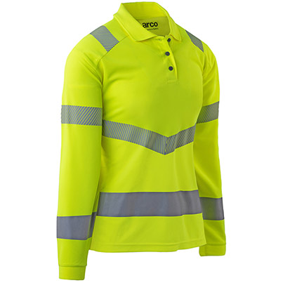 Arco Hi-Vis Responsible Ladies L/S Polo