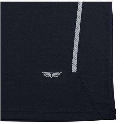TROJAN Odegon Unisex Navy Wicking T-Shirt