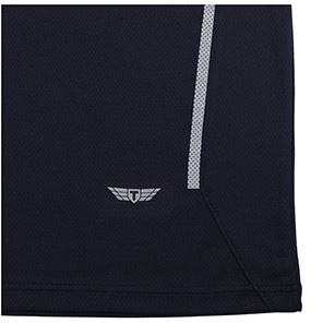 TROJAN Odegon Unisex Navy Wicking T-Shirt