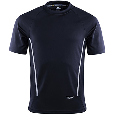 TROJAN Odegon Unisex Navy Wicking T-Shirt