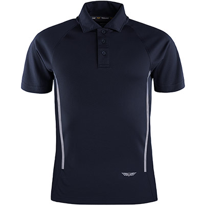 TROJAN Odegon Men’s Navy Wicking Polo Shirt