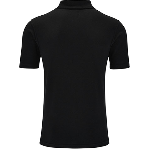 black t shirt polo