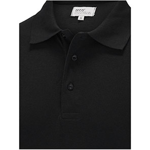 Arco Essentials Men’s Black Polo Shirt