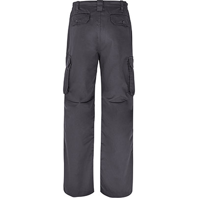 TROJAN Grey Cargo Trousers with Kneepad 