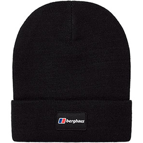 Berghaus Logo Recognition Black Beanie Hat