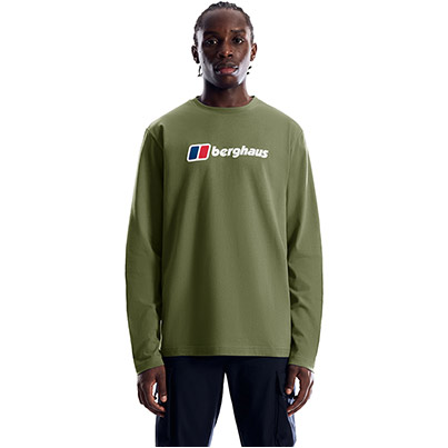 Berghaus Men’s Cheviot Logo Long-Sleeve T-Shirt