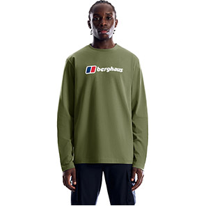 Berghaus Men’s Cheviot Logo Long-Sleeve T-Shirt