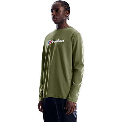 Berghaus Men’s Cheviot Logo Long-Sleeve T-Shirt