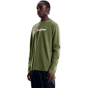 Berghaus Men’s Cheviot Logo Long-Sleeve T-Shirt