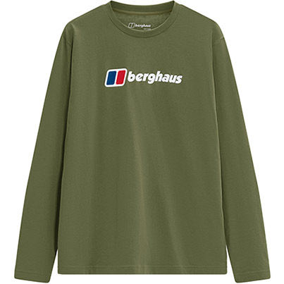 Berghaus Men’s Cheviot Logo Long-Sleeve T-Shirt