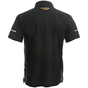 DEWALT Rutland PWS Men’s Black/Grey Wicking Polo Shirt