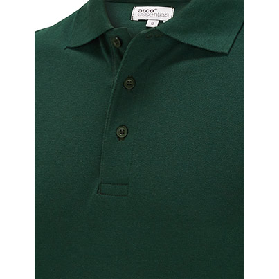 Arco Essentials Men’s Bottle Green Polo Shirt