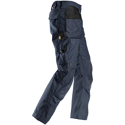 Snickers AllroundWork 6224 Men’s Navy Trousers with Kneepad Pockets