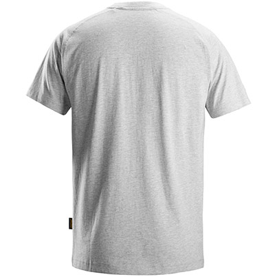 Snickers 2590 Grey Melange Logo T-Shirt