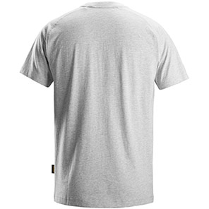Snickers 2590 Grey Melange Logo T-Shirt