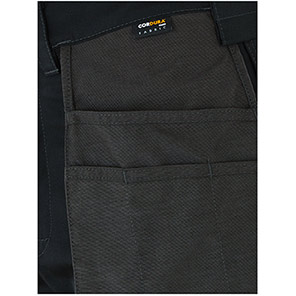 TROJAN Men’s Black/Grey Tradesman Shorts