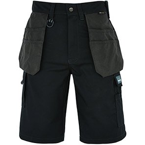 TROJAN Men’s Black/Grey Tradesman Shorts