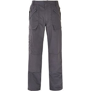 TROJAN Men’s Grey Action Work Trousers 46T