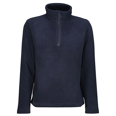 Regatta Honestly Made Men’s Navy Recycled Quarter-Zip Micro Fleece Jacket