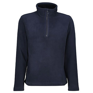 Regatta Honestly Made Men’s Navy Recycled Quarter-Zip Micro Fleece Jacket 3XL