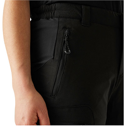 Regatta TRJ625 Women’s Black Prolite Stretch Trousers