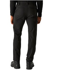 Regatta Pro TRJ610 Black Slim-Fit Action Stretch Trousers