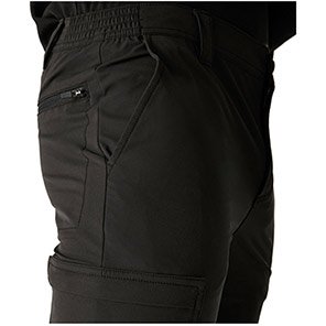 Regatta Pro TRJ610 Black Slim-Fit Action Stretch Trousers
