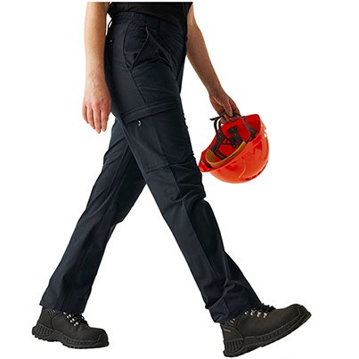 Regatta TRJ627 Women’s Navy Pro Action Stretch Trousers