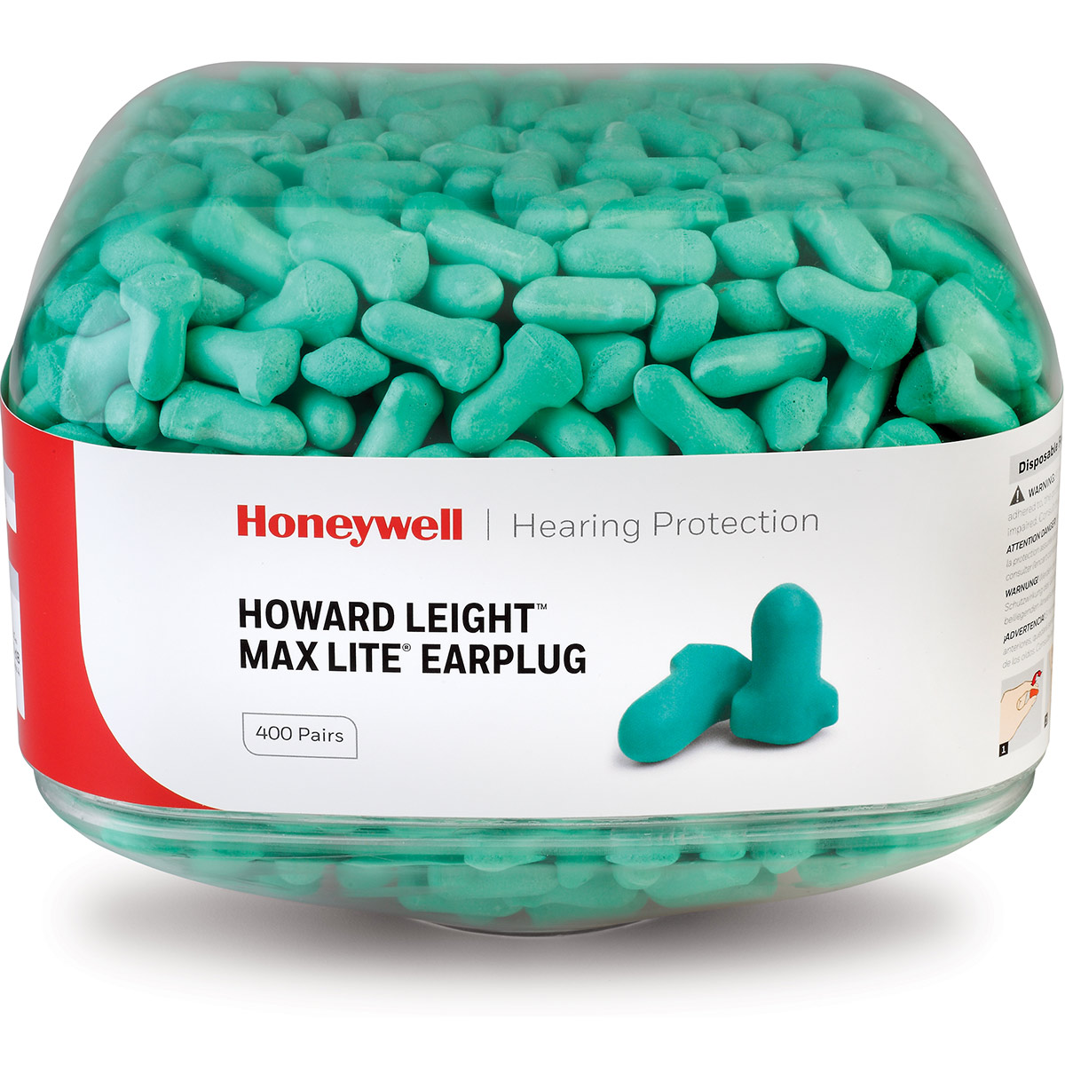 Honeywell Howard Leight Maximum Lite Disposable Earplugs (Canister of