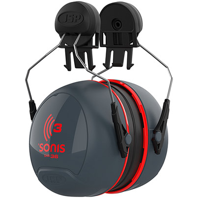 JSP Sonis 3 Helmet-Mounted Ear Defenders