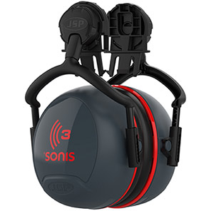 JSP Sonis 3 Helmet-Mounted Ear Defenders