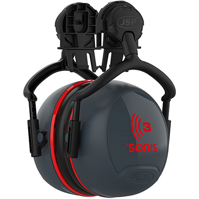 JSP Sonis 3 Helmet-Mounted Ear Defenders