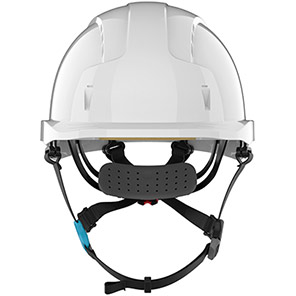 JSP EVOLite Skyworker White Vented Wheel-Ratchet Safety Helmet