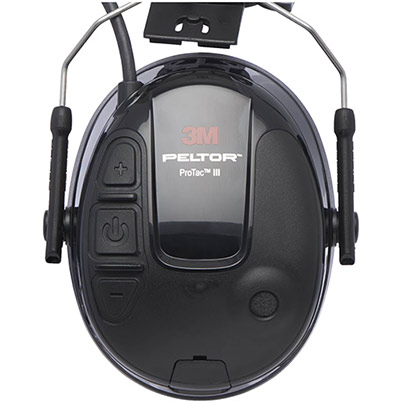 3M PELTOR ProTac III Slim-Cup Helmet-Mounted Ear Defenders