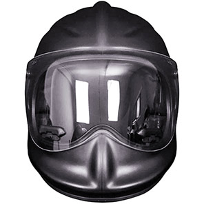 Gecko Black Full-Face Visor