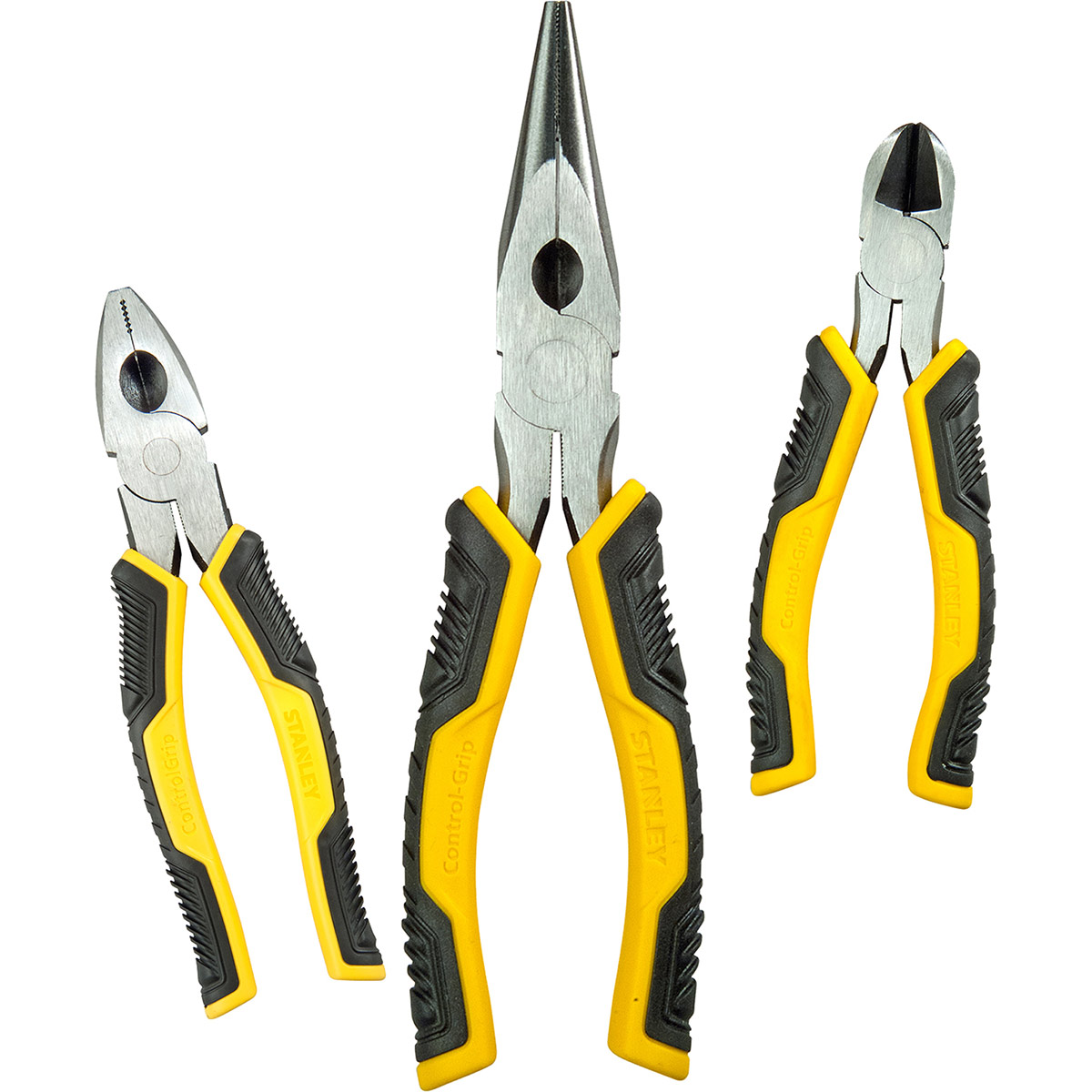 Stanley DynaGrip Control Grip Plier Set Stanley Plier Sets Arco