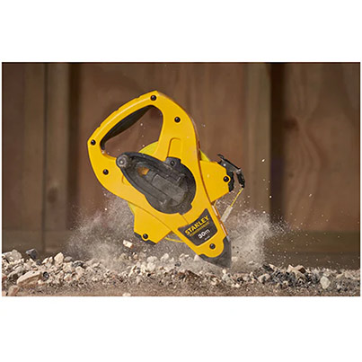 Stanley Powerwinder 30m Fibreglass Tape Measure
