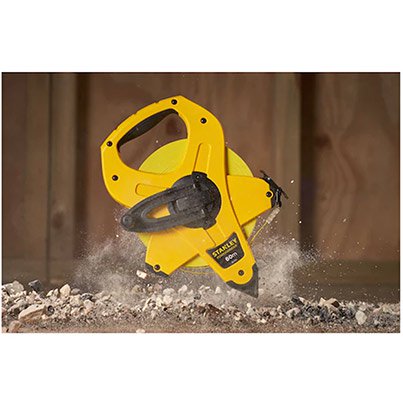Stanley Powerwinder 60m Fibreglass Tape Measure