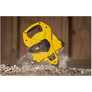 Stanley Powerwinder 60m Fibreglass Tape Measure