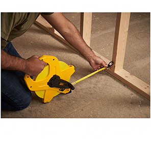 Stanley Powerwinder 100m Fibreglass Tape Measure