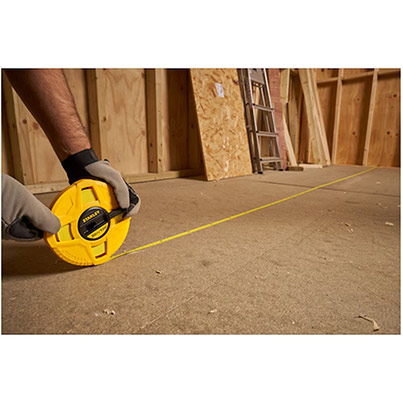 Stanley 30m Closed-Case Fibreglass Tape Measure