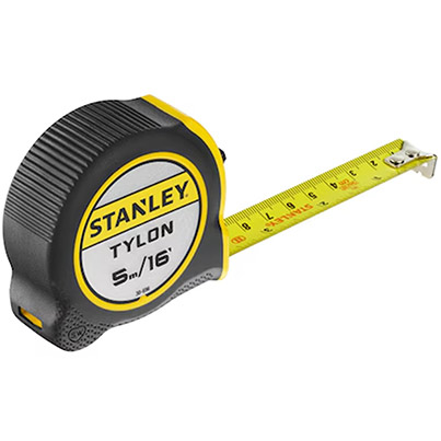 Stanley 5m Tylon Tape Measure
