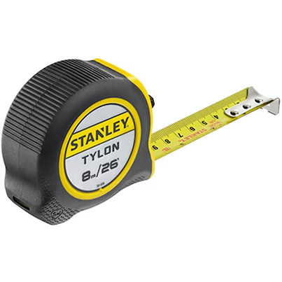 Stanley 8m Tylon Tape Measure