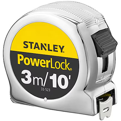 Stanley PowerLock 3m Tape Measure
