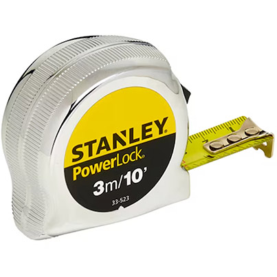 Stanley PowerLock 3m Tape Measure