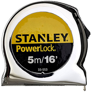 Stanley PowerLock 5m Tape Measure