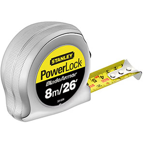 Stanley PowerLock 8m Tape Measure